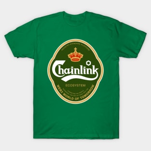 Chainlink Beer Label T-Shirt